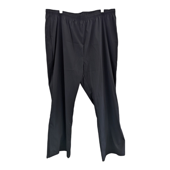 ⭐NEE Noel Asmar Black Capri elastic waist uniform pants Size 5X - Picture 1 of 4